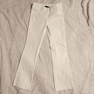 The Limited Exact Stretch Boot Cut Trousers Off White Womens 0